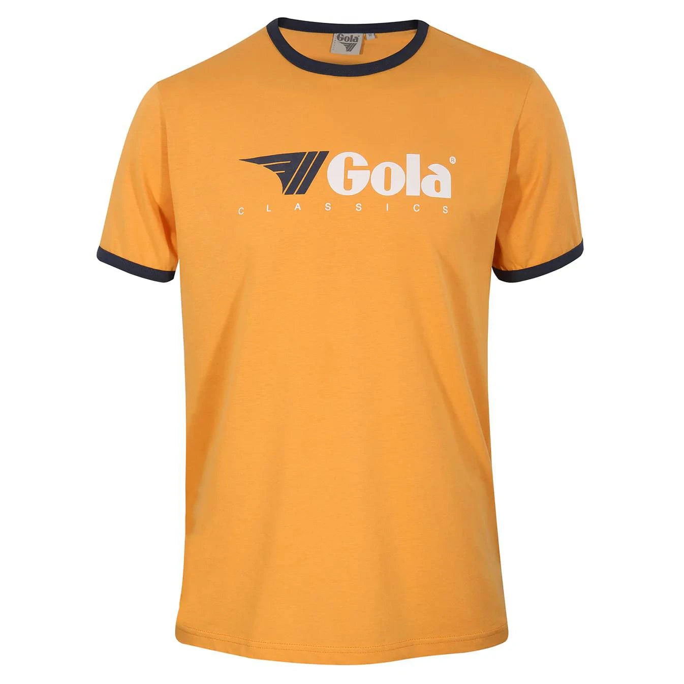 Gola Priinted Ringer T-shirt Gold/Black - RD1 Clothing