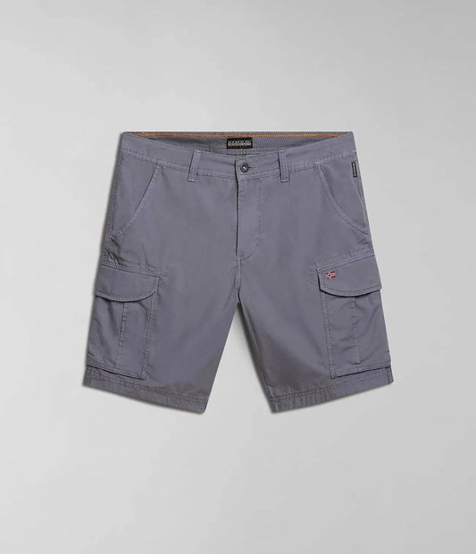 Napapijri Noto 2.0 Shorts In Grey Grant - RD1 Clothing