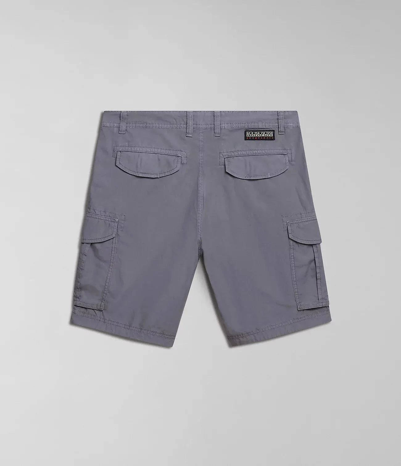 Napapijri Noto 2.0 Shorts In Grey Grant - RD1 Clothing