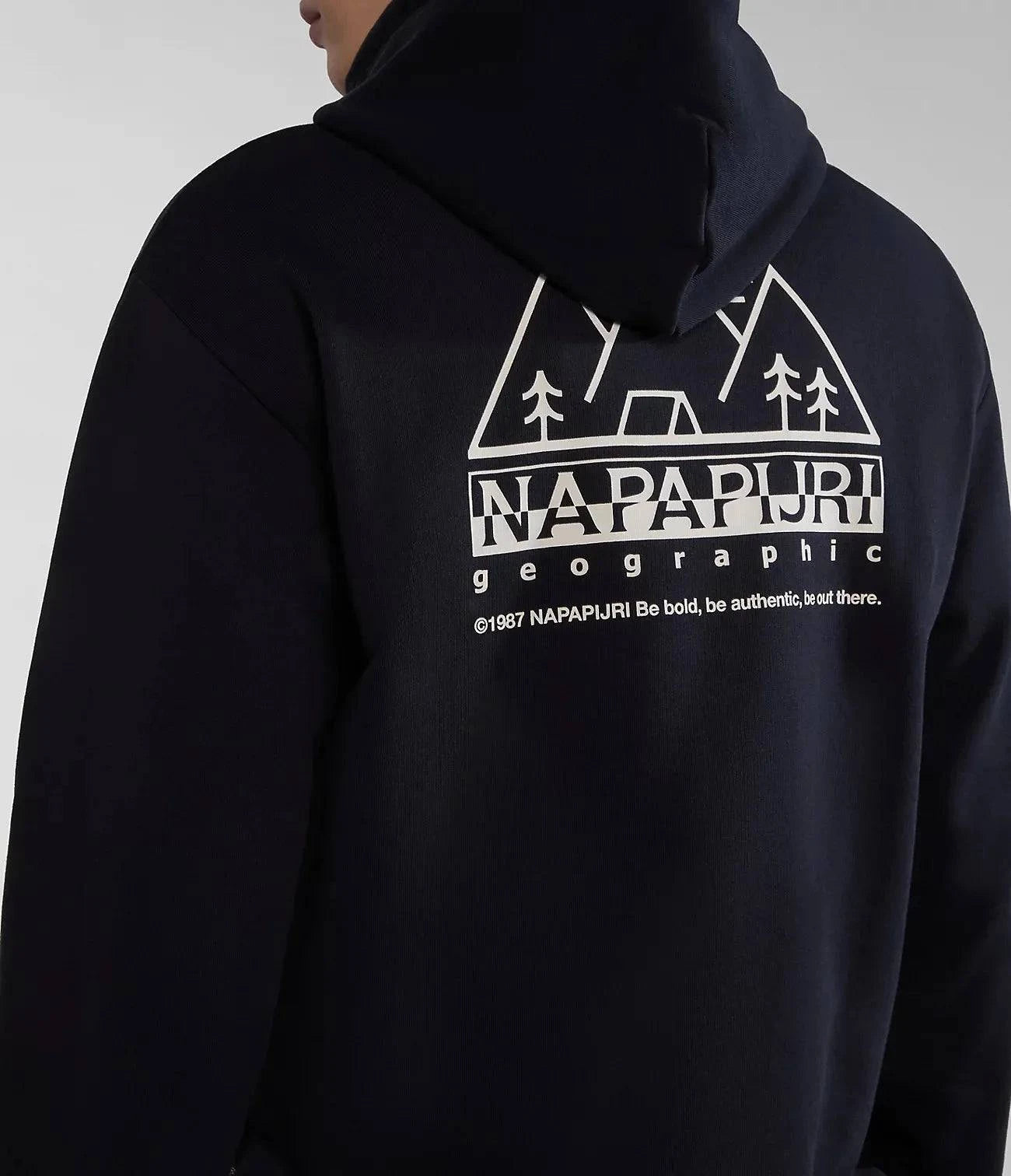 Napapijri Faber Hoodie In Black - RD1 Clothing