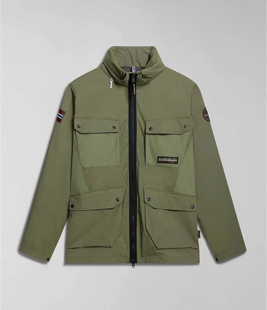 Napapijri Tepees Jacket In Green Lichen - RD1 Clothing