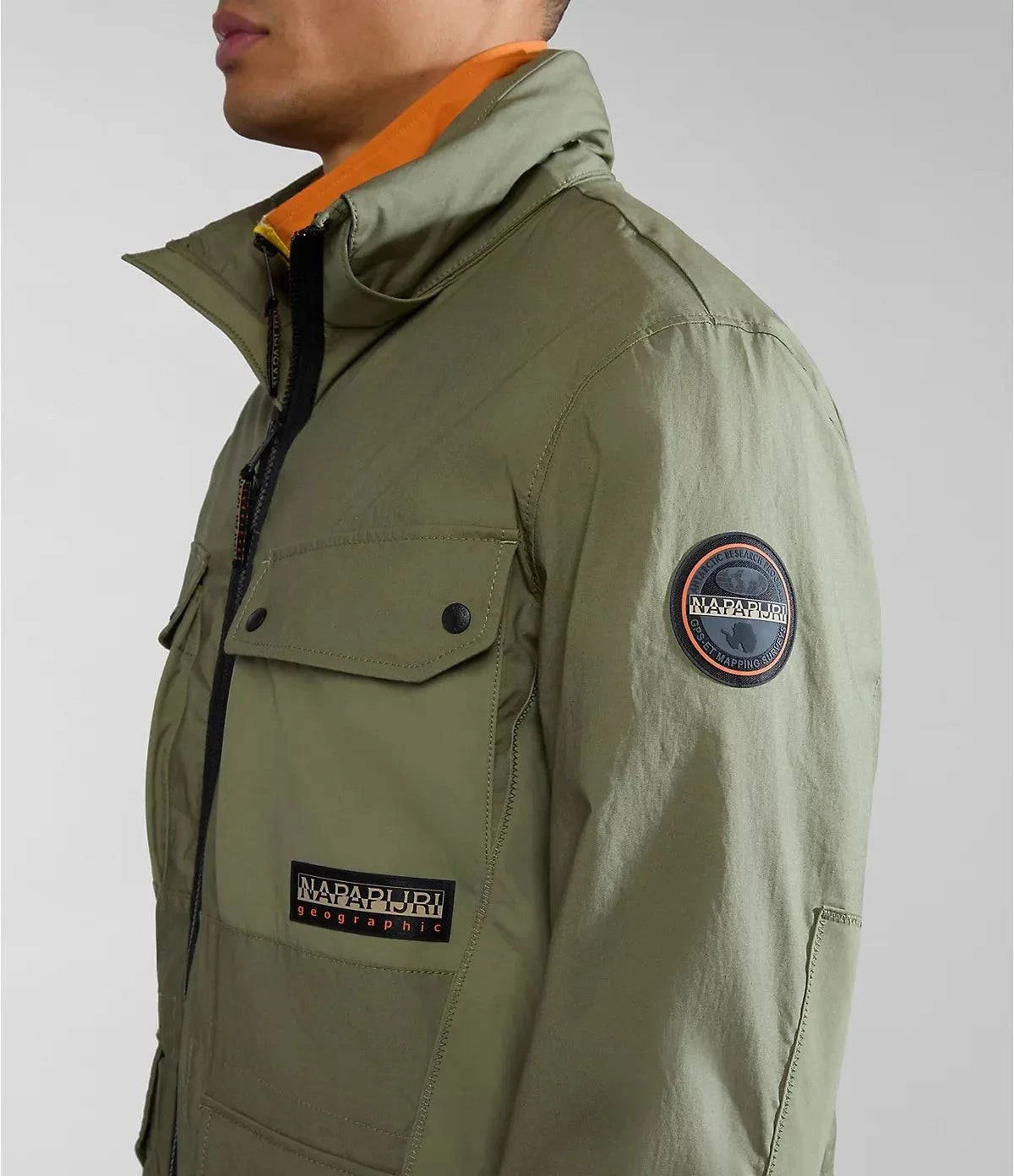 Napapijri Tepees Jacket In Green Lichen - RD1 Clothing