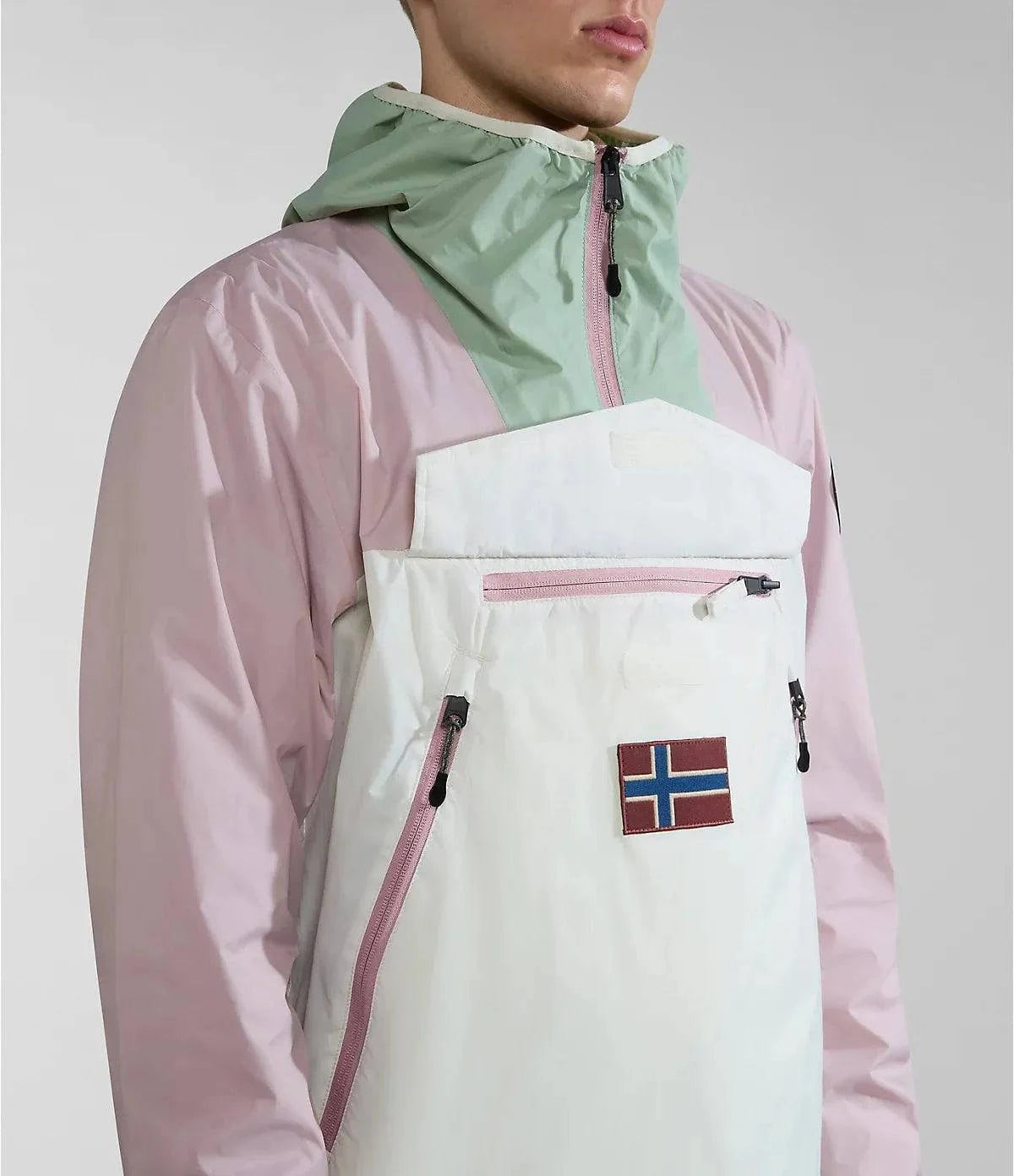 Napapijri Rainforest Ripstop Anorak Jacket Multicolour
