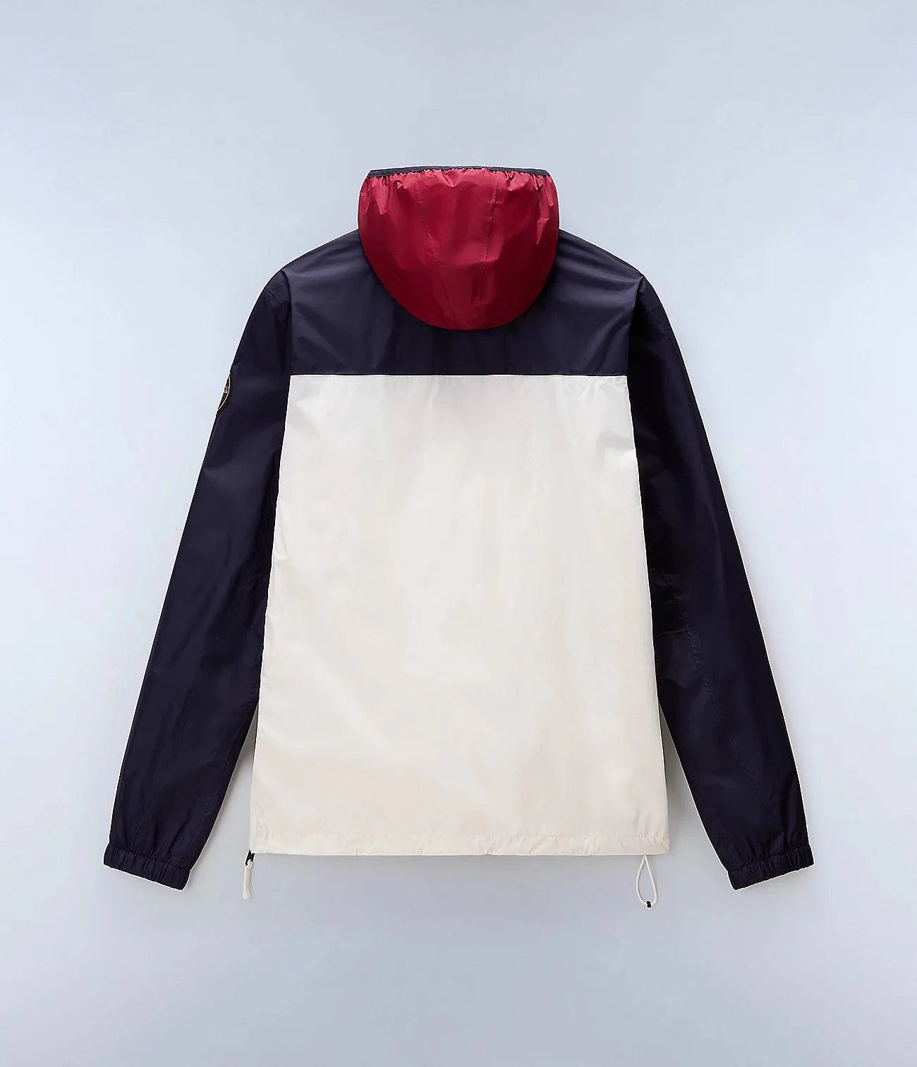 Napapijri Rainforest WB PKT V2 in Navy/White/Burgundy - RD1 Clothing