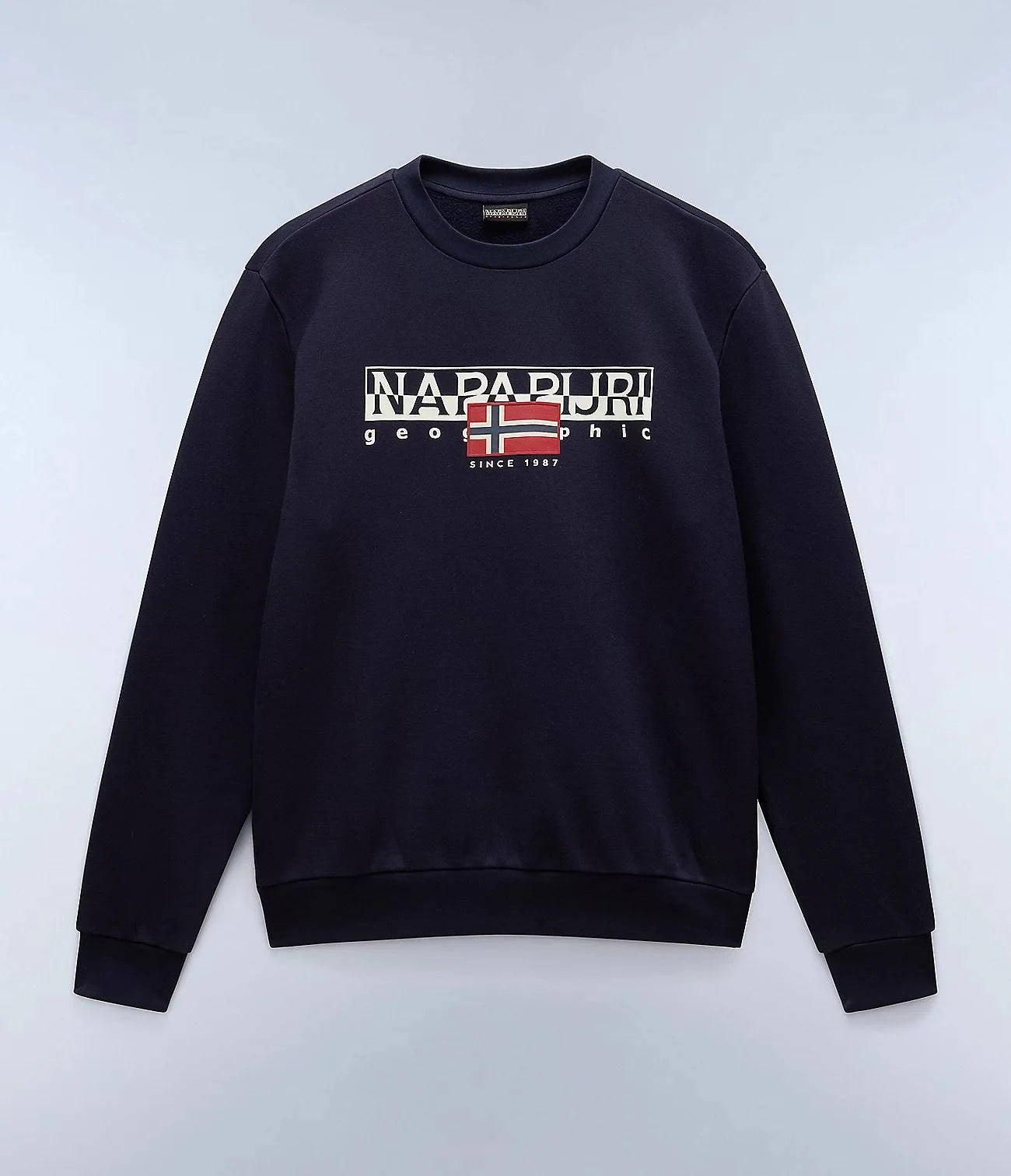 Napapijri Aylmer Crew Sweat in Navy - RD1 Clothing