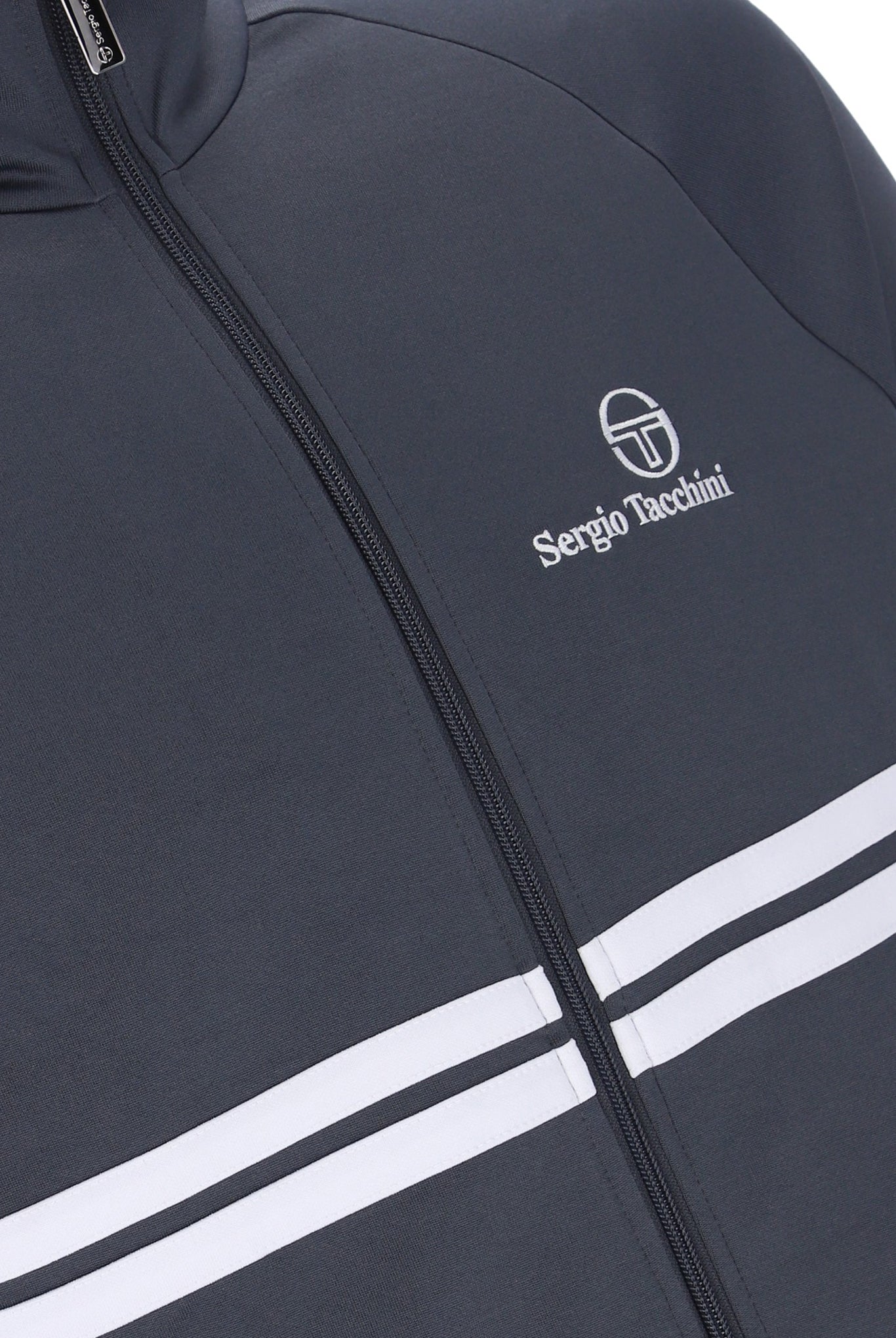 Sergio Tacchini New Dallas Track Top Turbulence/White/Black