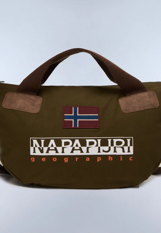 Napapijri H-Reflect Sling Bag Dark Olive - RD1 Clothing