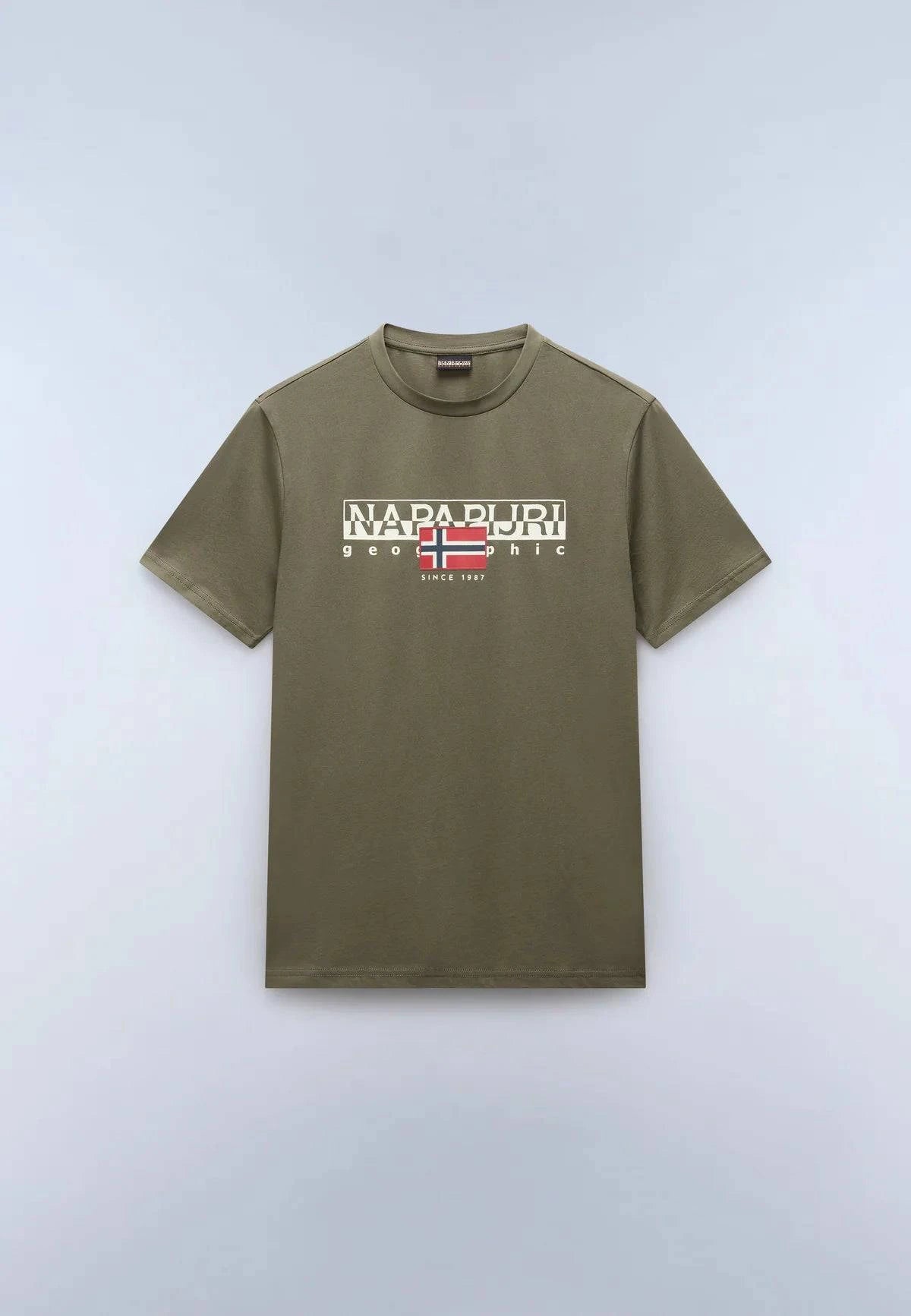 Napapijri Aylmer Tea Leaf T-Shirt - RD1 Clothing