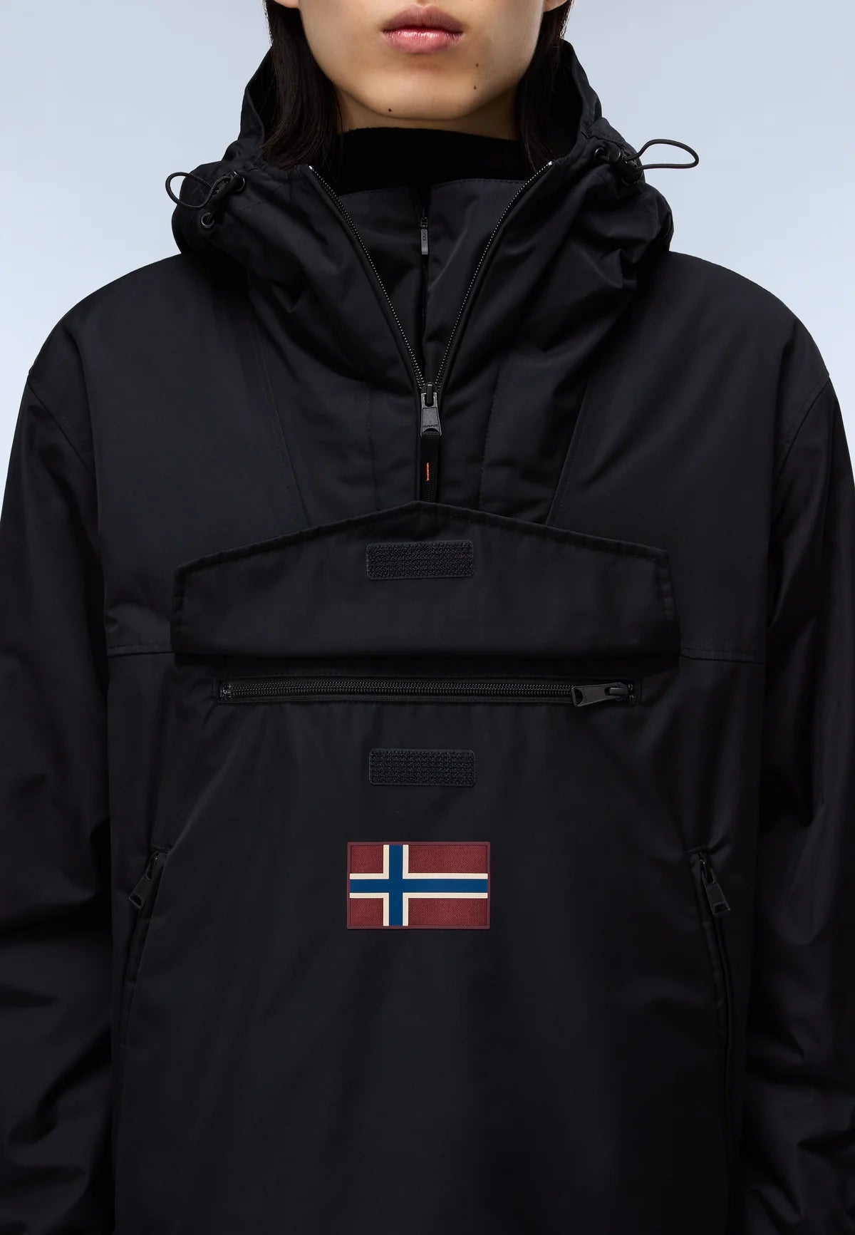 Napapijiri Rainforest Next Winter Anorak Jacket Black - RD1 Clothing