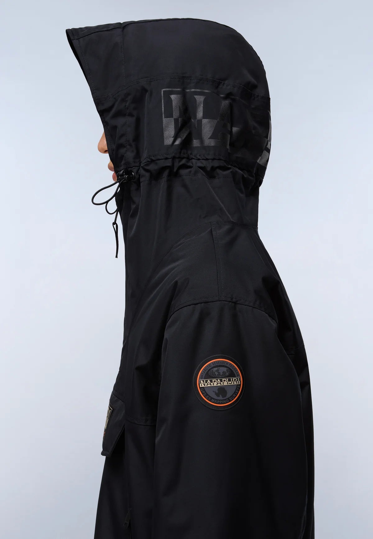 Napapijiri Rainforest Next Winter Anorak Jacket Black - RD1 Clothing