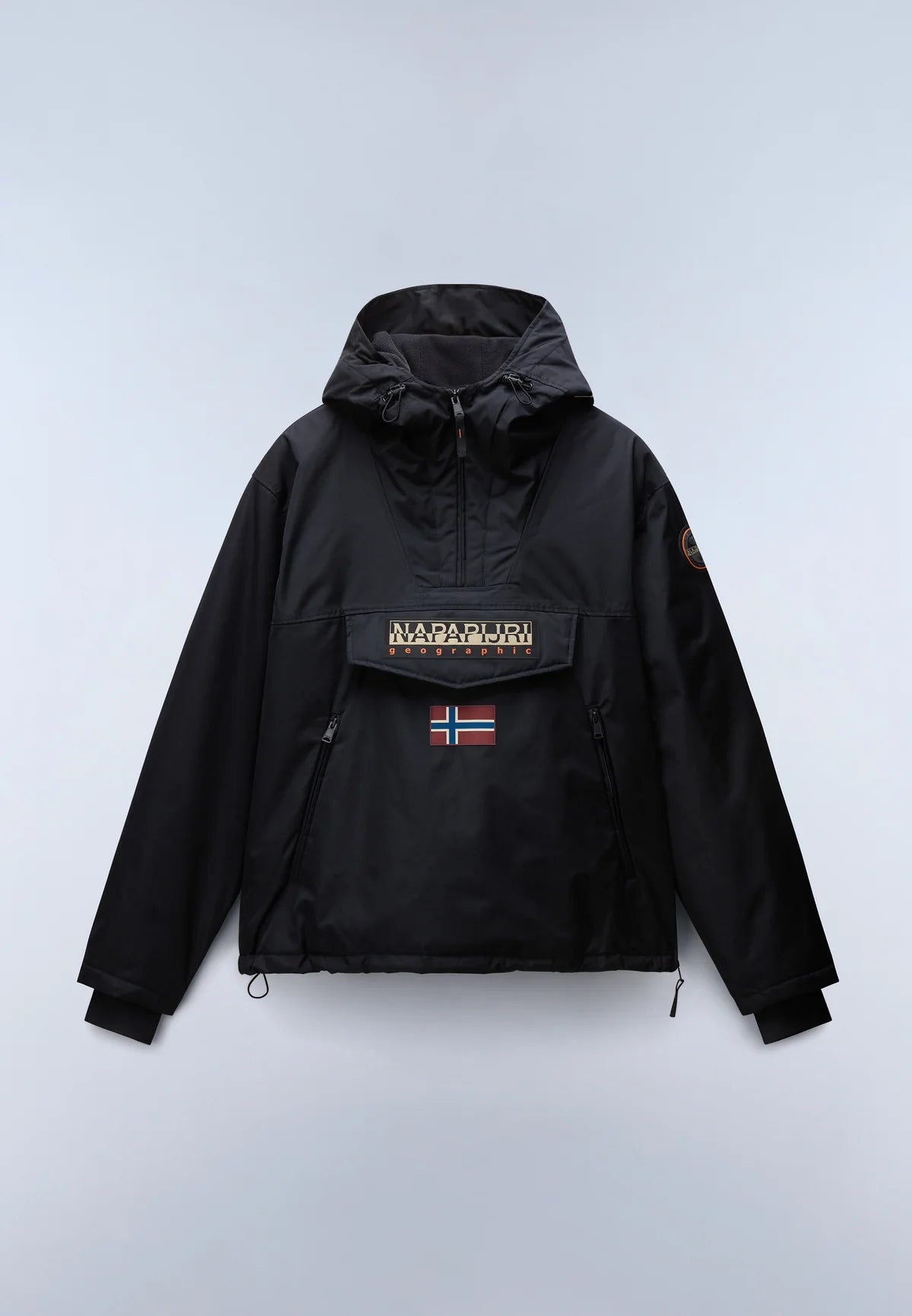 Napapijiri Rainforest Next Winter Anorak Jacket Black - RD1 Clothing