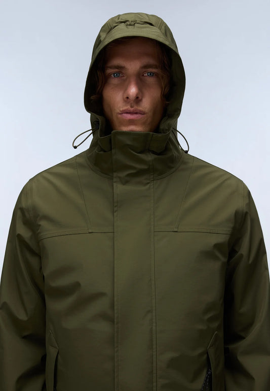 Napapijri Pilloz Short Parka 3 in 1 Jacket Olive