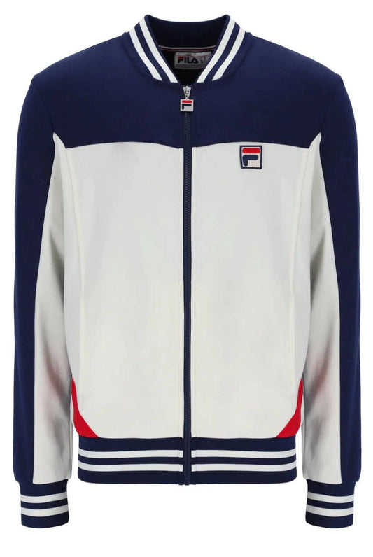Fila Oceana Panelled Track Top Gardenia/Navy/Red - RD1 Clothing