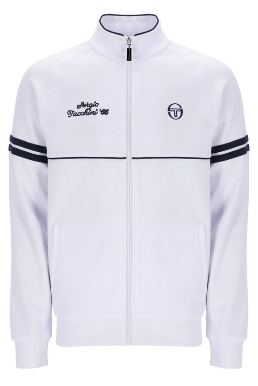 Sergio Tacchini Orion Davis Track Top White/Maritime Blue - RD1 Clothing