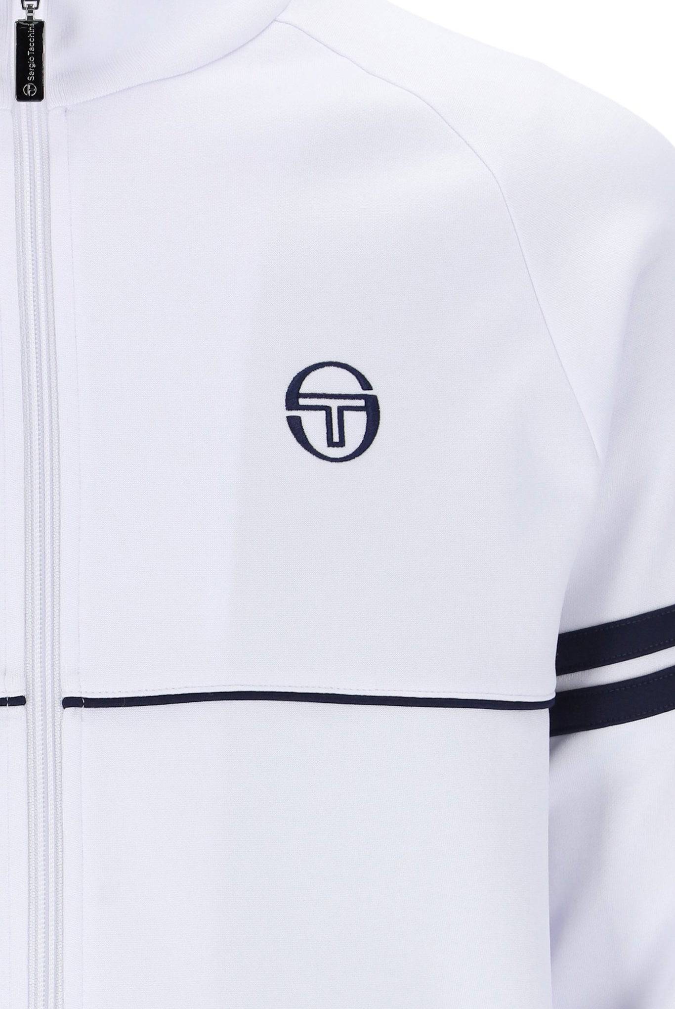 Sergio Tacchini Orion Davis Track Top White/Maritime Blue - RD1 Clothing