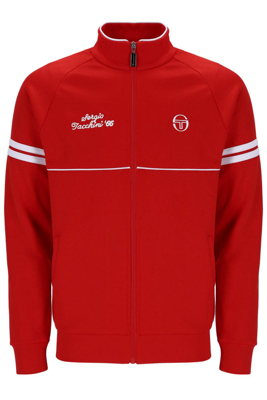 Sergio Tacchini Orion Davis Track Top In Adrenaline Rush/White - RD1 Clothing