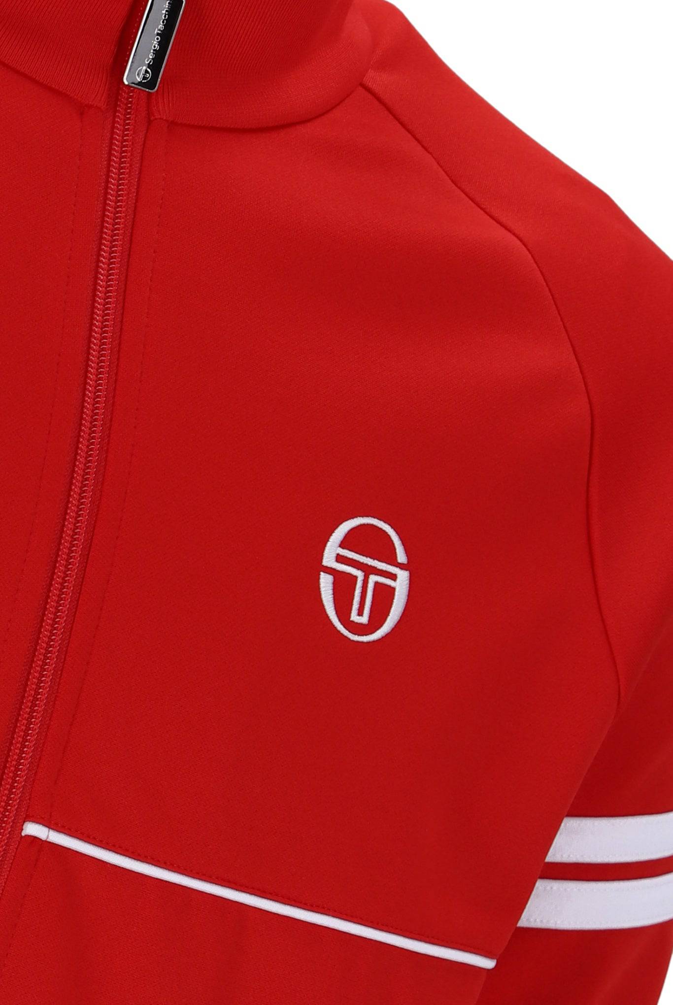 Sergio Tacchini Orion Davis Track Top In Adrenaline Rush/White - RD1 Clothing
