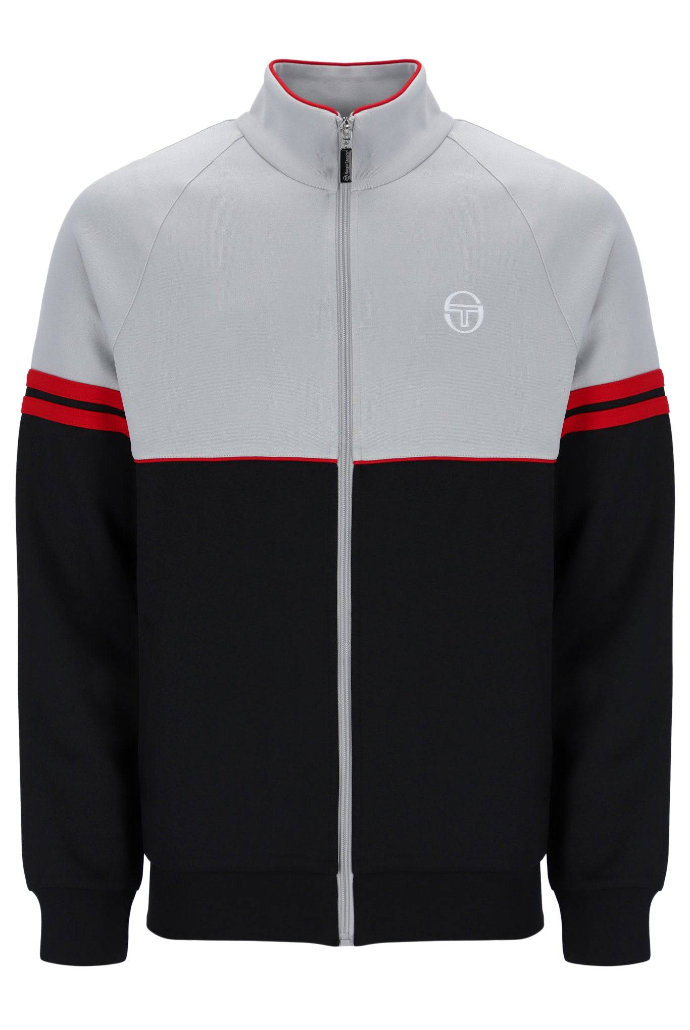 Sergio Tacchini Orion Track Top High Rise/Black/Adrenaline Rush - RD1 Clothing