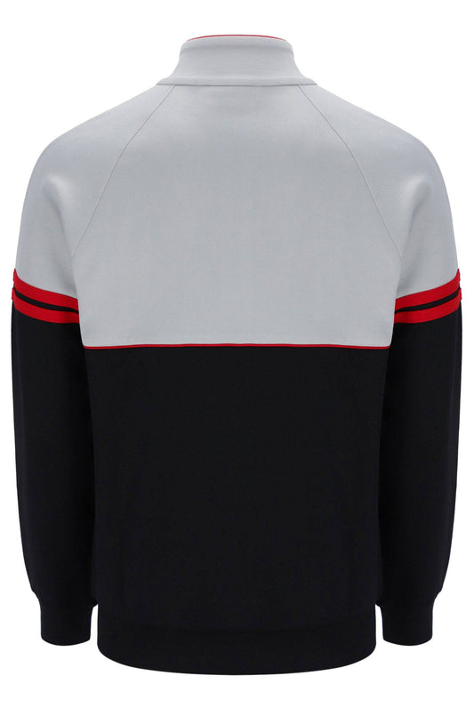 Sergio Tacchini Orion Track Top High Rise/Black/Adrenaline Rush - RD1 Clothing