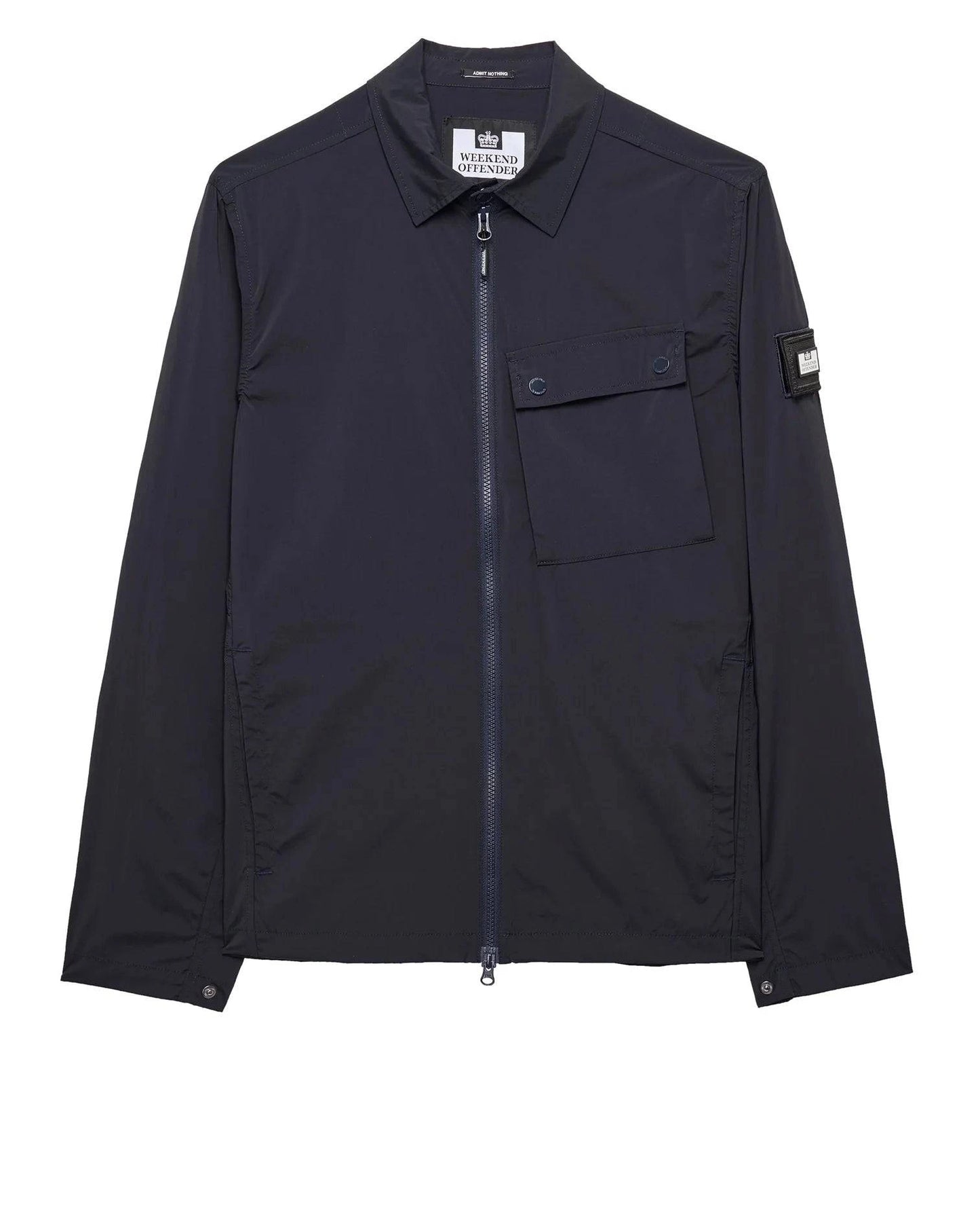 Weekend Offender Southbank Technical Over-Shirt Navy - RD1 Clothing