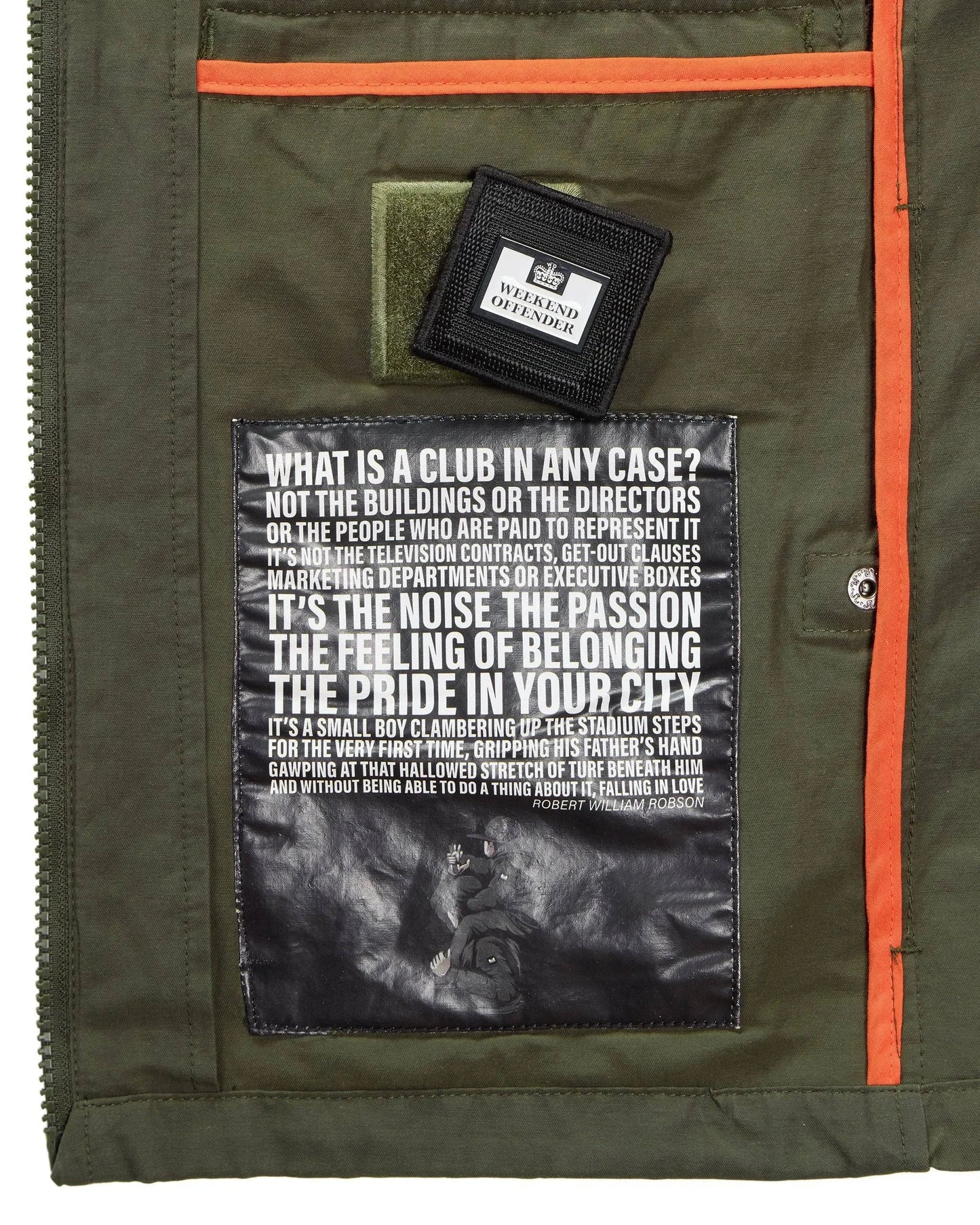 Weekend Offender Vinnie Over-Shirt Castle Green - RD1 Clothing