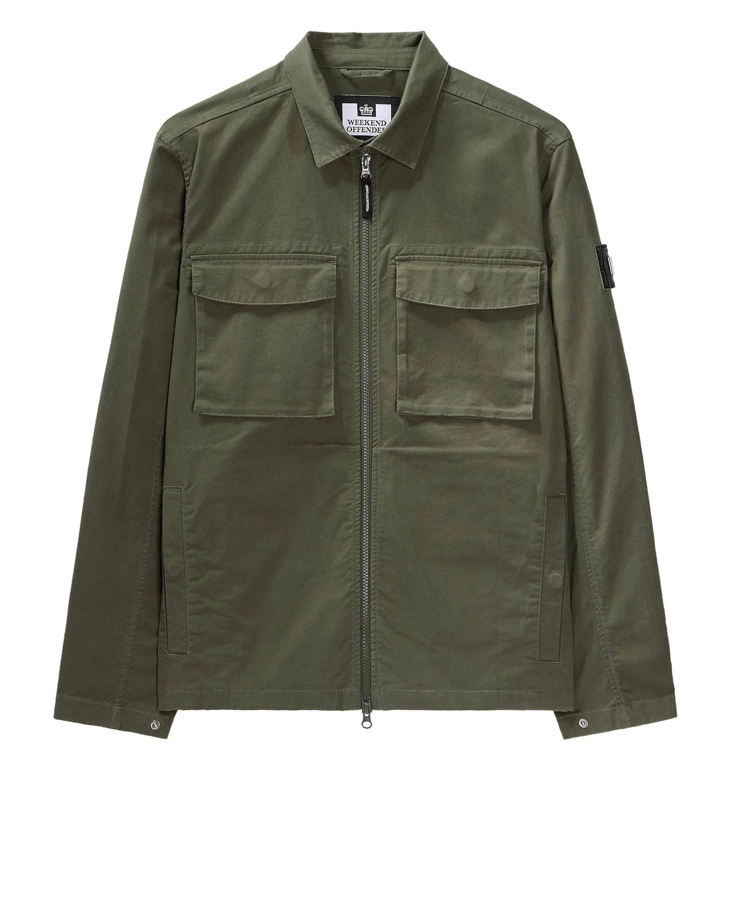 Weekend Offender Formella Over-Shirt Castle Green - RD1 Clothing