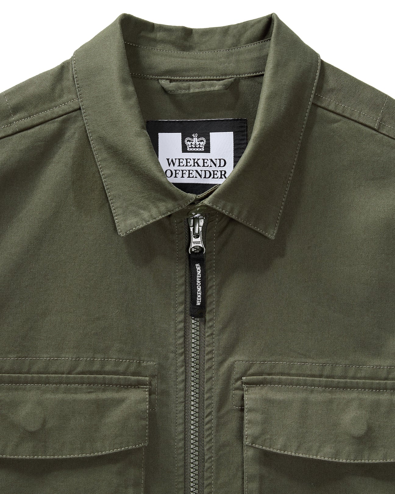 Weekend Offender Formella Over-Shirt Castle Green