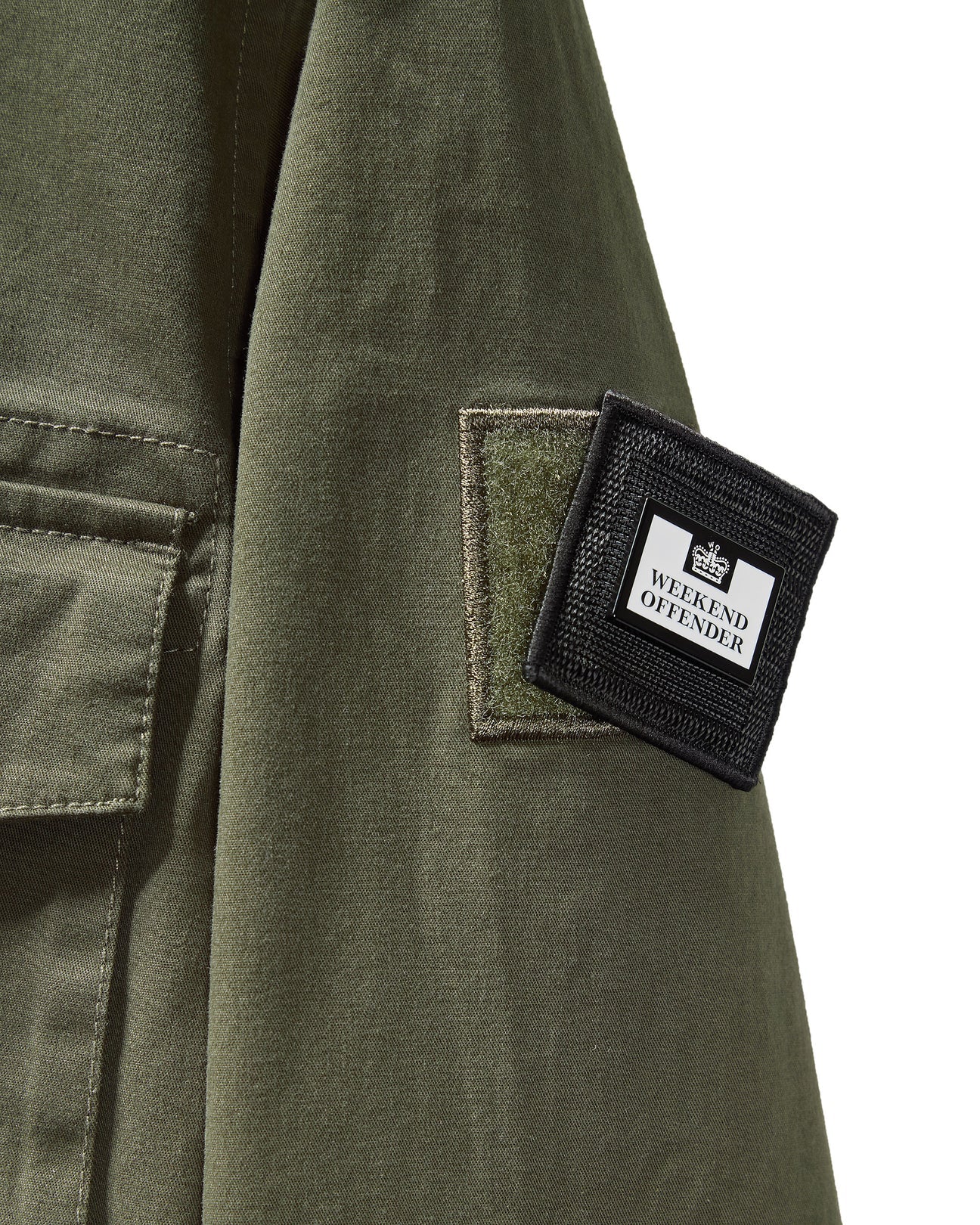 Weekend Offender Formella Over-Shirt Castle Green