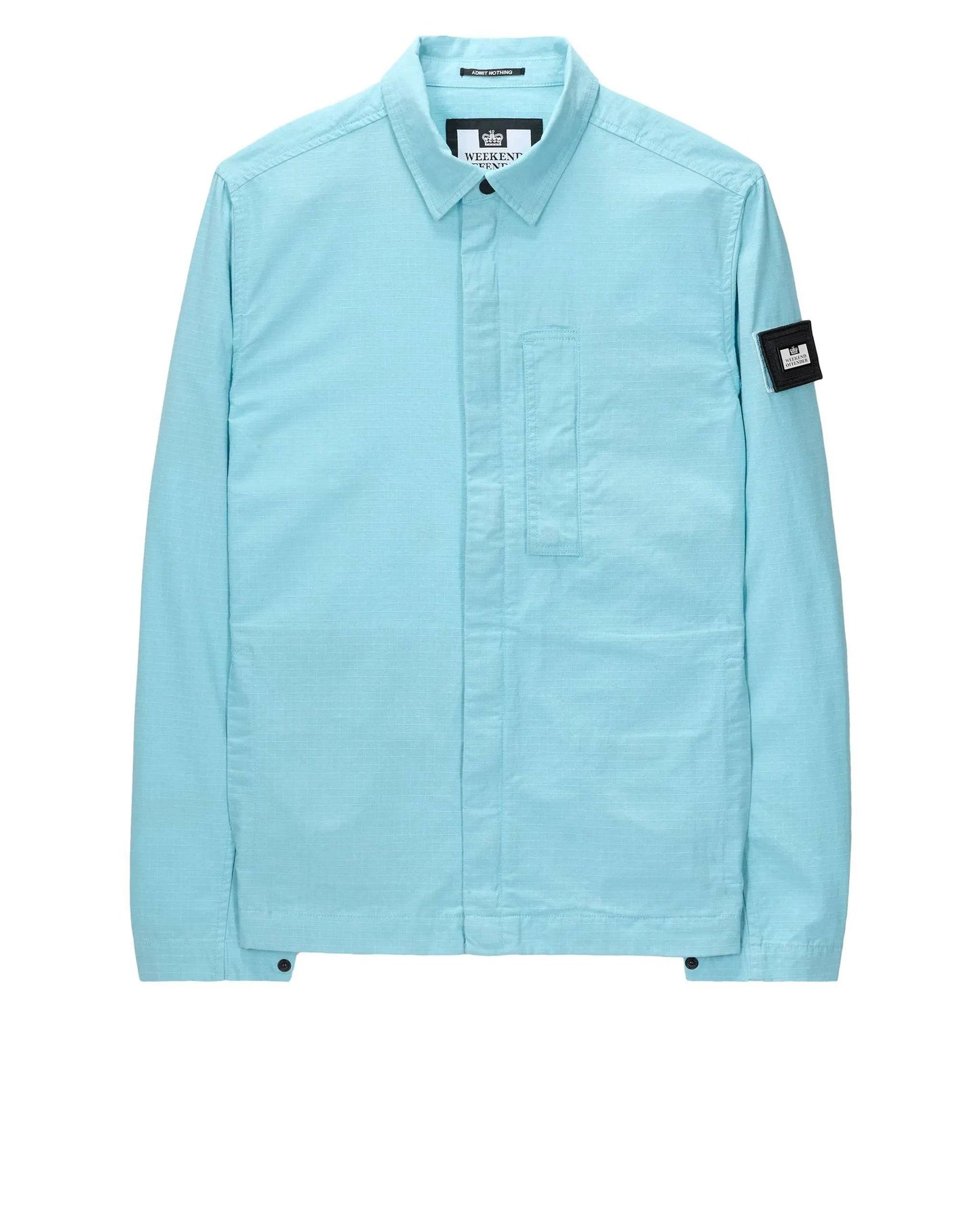 Weekend Offender Porter Over-Shirt Saltwater Blue - RD1 Clothing