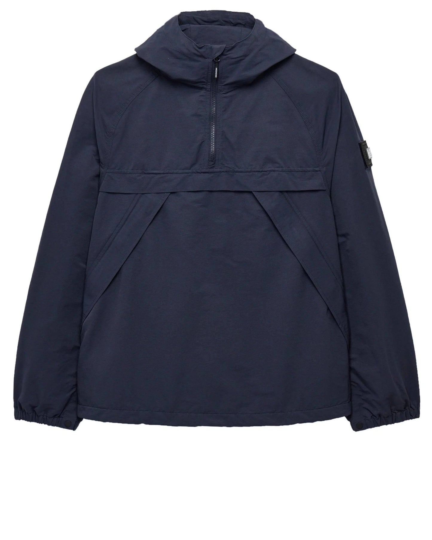 Weekend Offender Wynwood Quarter Zip Overtop Jacket Navy - RD1 Clothing