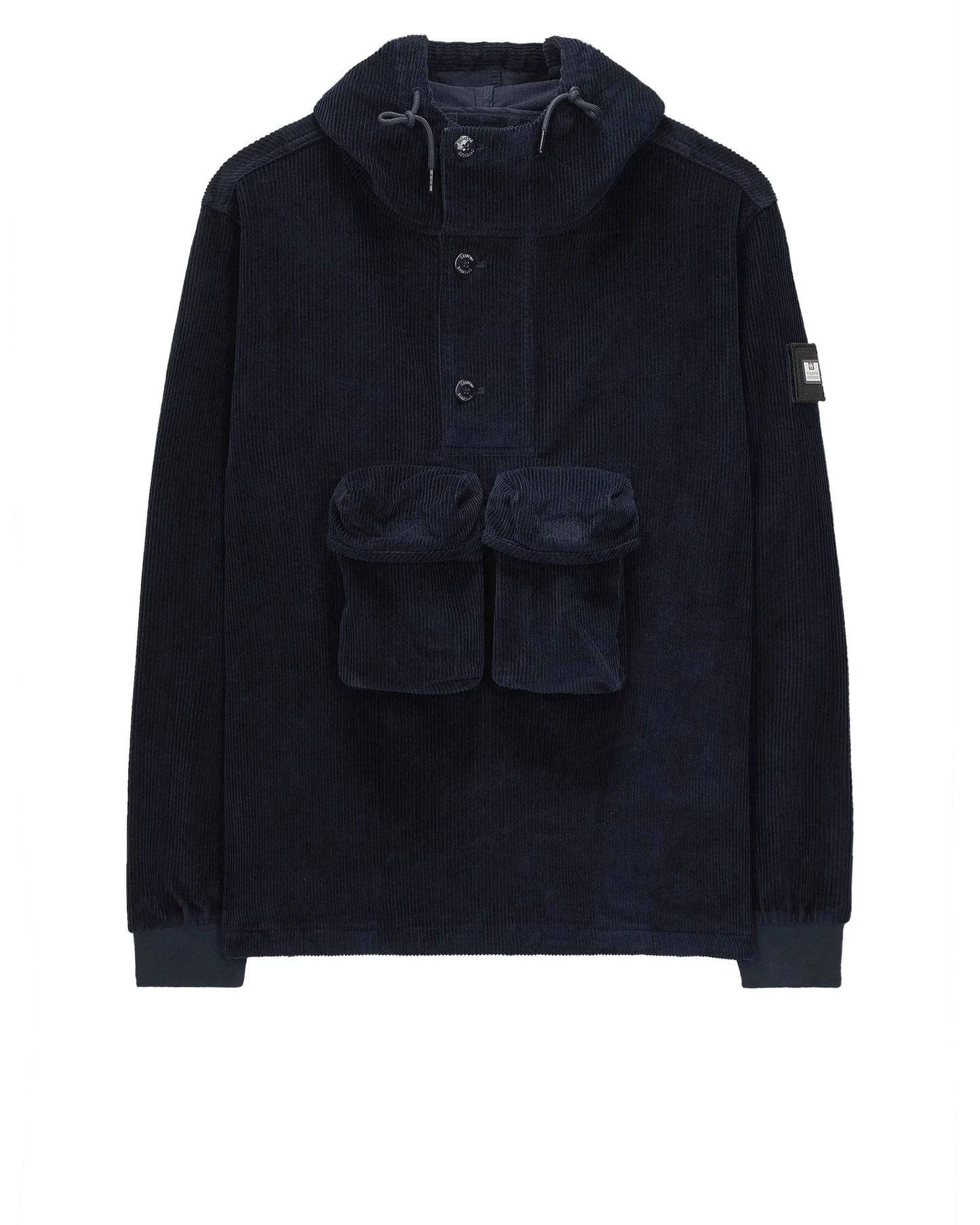 Weekend Offender Cord Over-Top Jacket Navy - RD1 Clothing