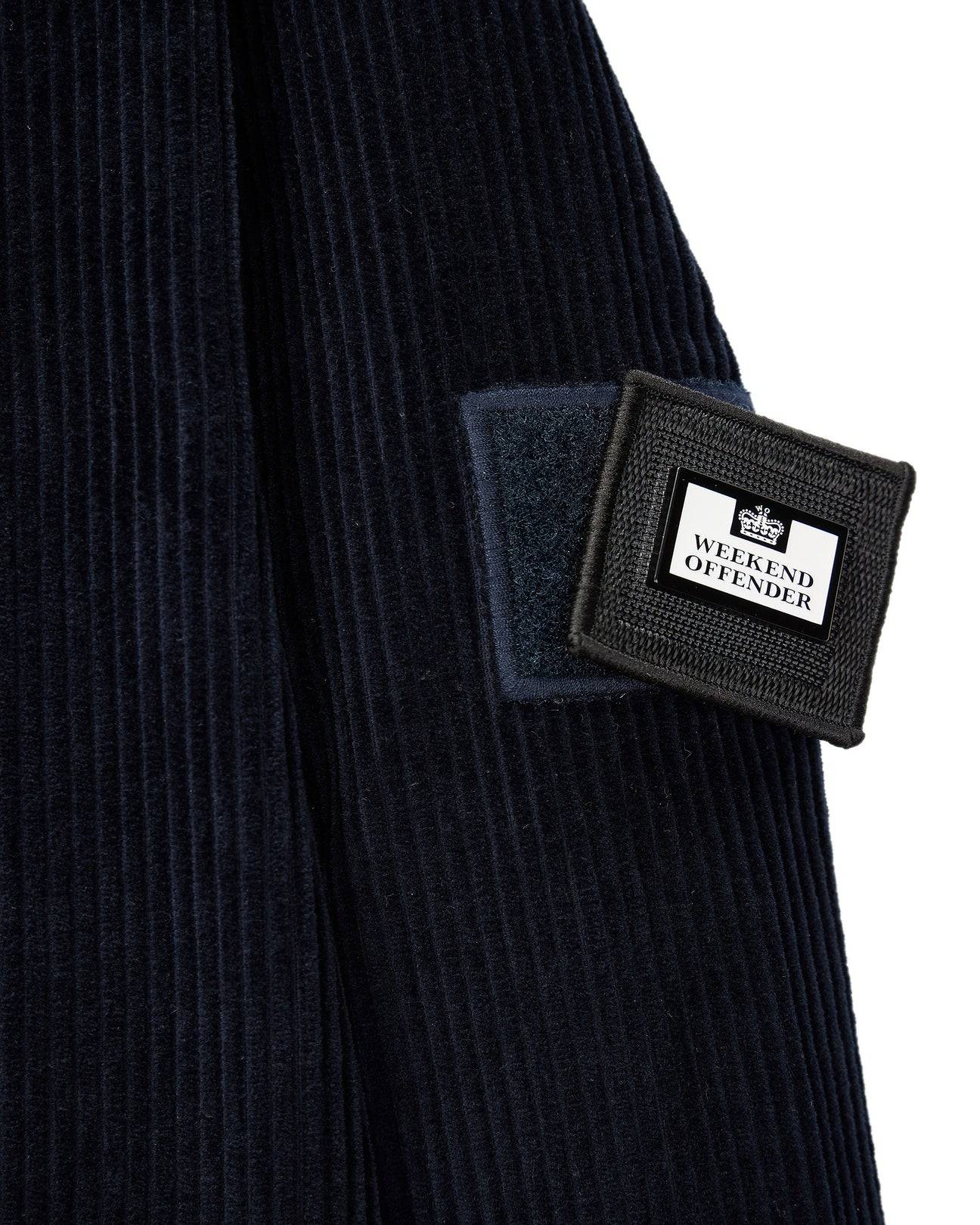 Weekend Offender Cord Over-Top Jacket Navy - RD1 Clothing