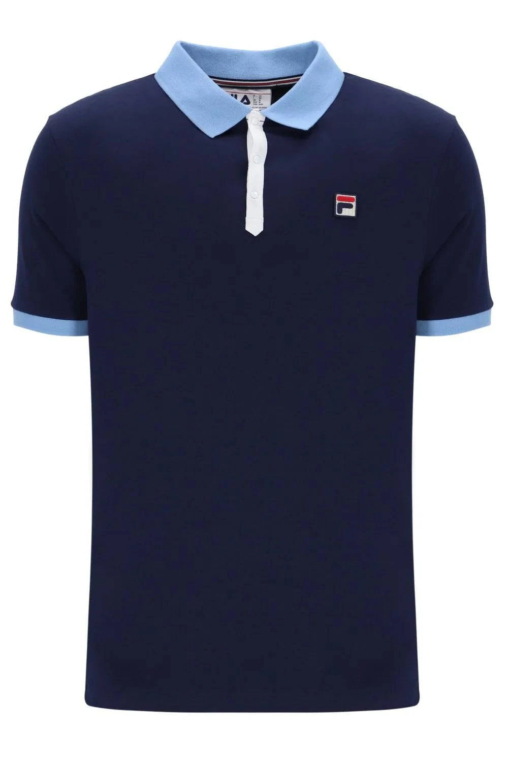 Fila Panatta 2 Short Sleeve Polo Navy - RD1 Clothing