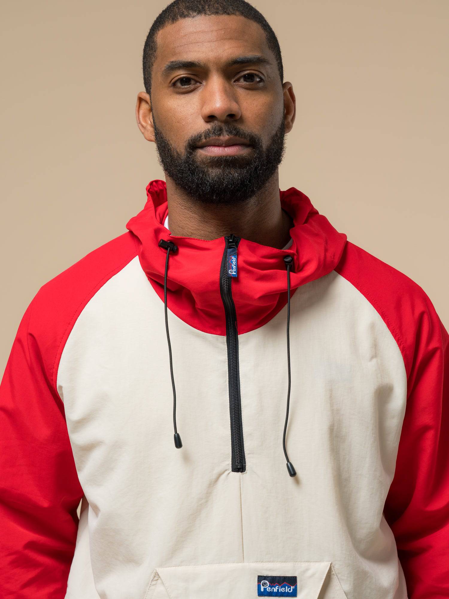 Penfield Pac Jac – Packable Anorak in True Red/Dove - RD1 Clothing