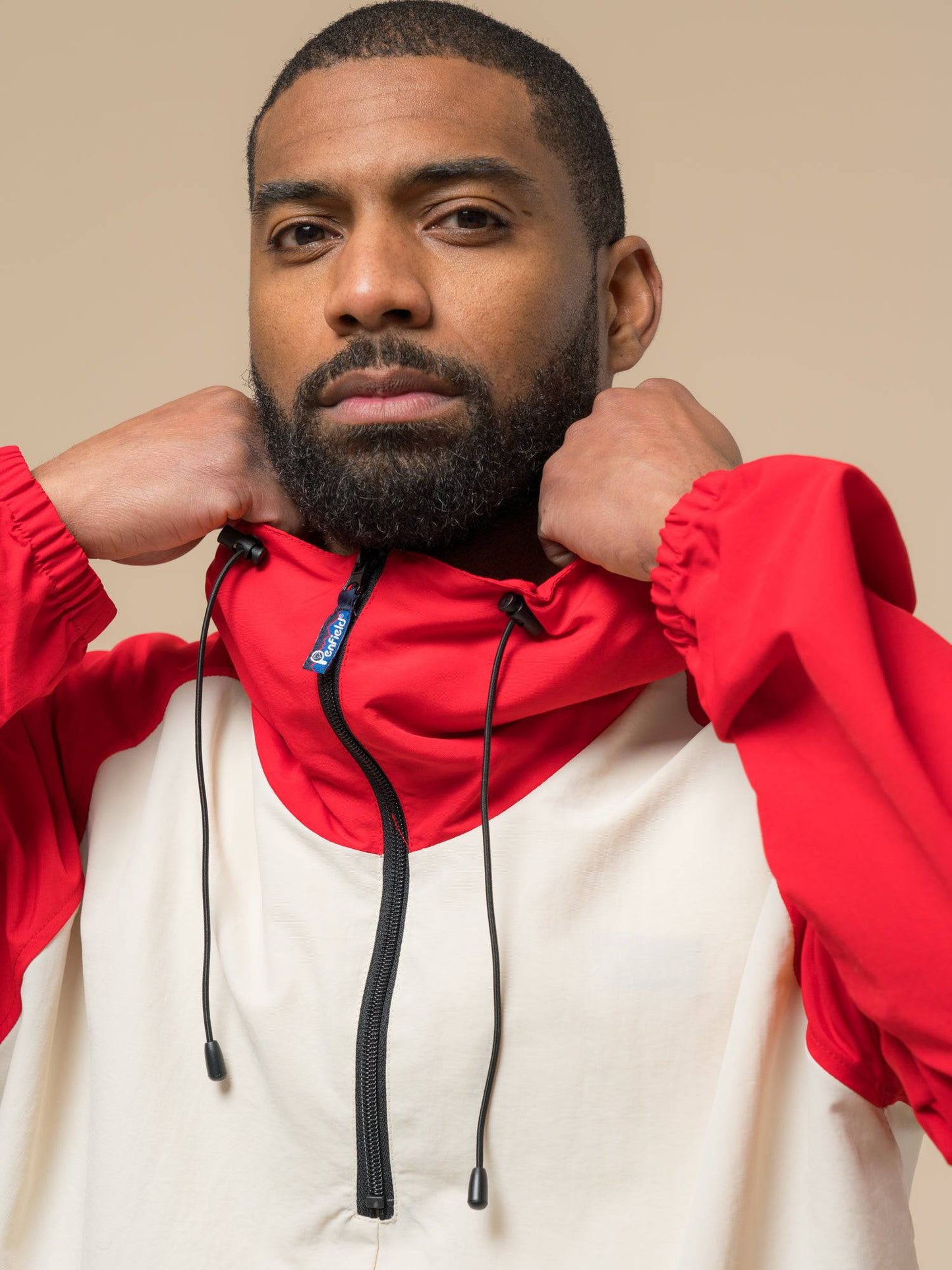 Penfield Pac Jac – Packable Anorak in True Red/Dove - RD1 Clothing