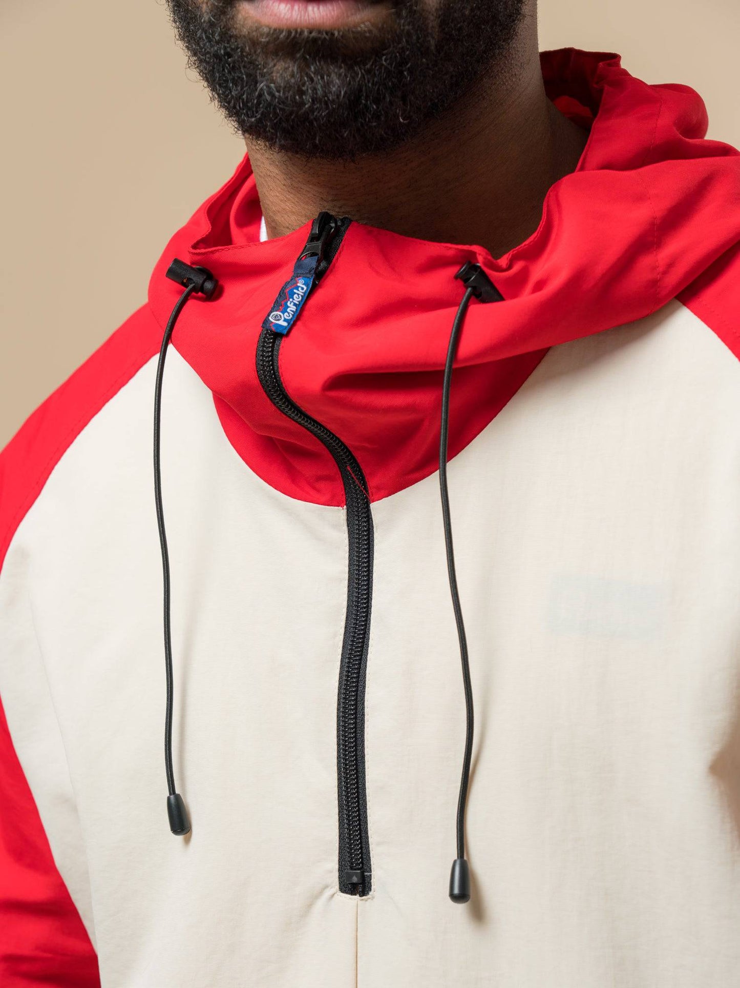 Penfield Pac Jac – Packable Anorak in True Red/Dove - RD1 Clothing