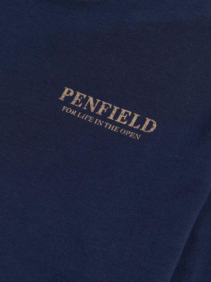 Penfield Wilde Bear T-Shirt Navy