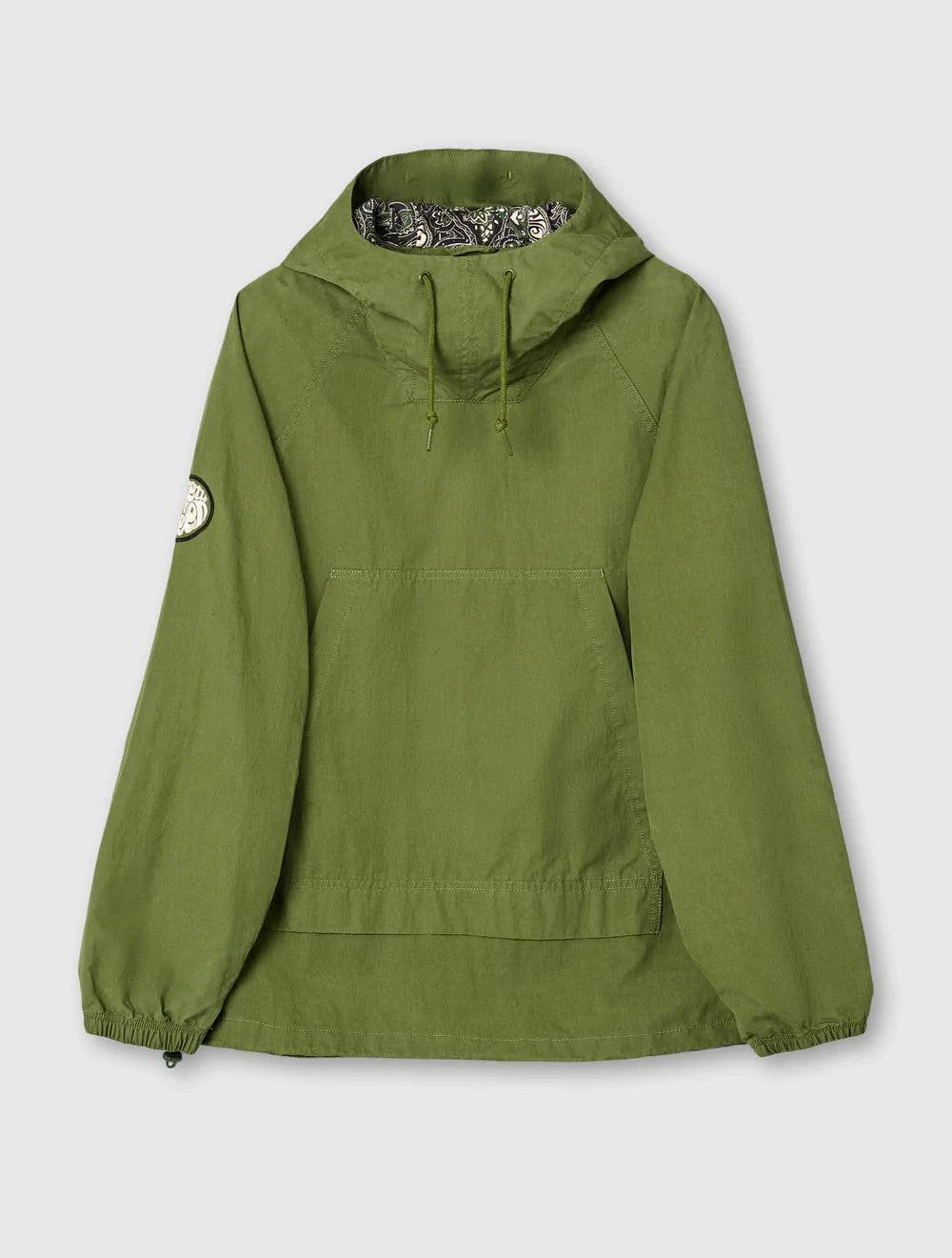 Pretty Green Feltham Smock in Khaki Green - RD1 Clothing
