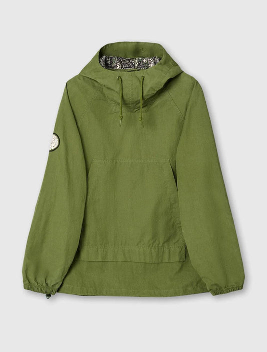 Pretty Green Feltham Smock in Khaki Green - RD1 Clothing