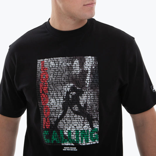 Peaceful Hooligan The Clash T-Shirt Black