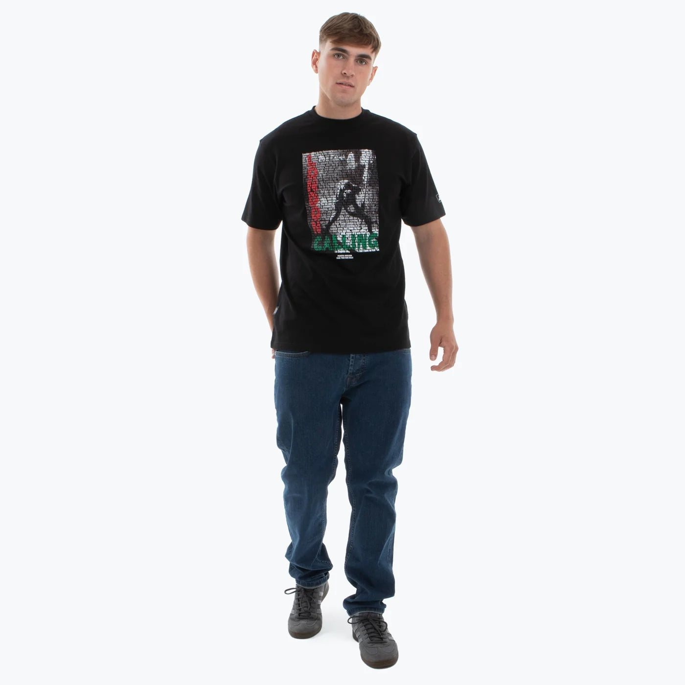 Peaceful Hooligan The Clash T-Shirt Black