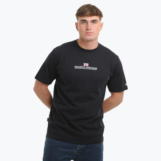 Peaceful Hooligan Union T-Shirt Navy - RD1 Clothing