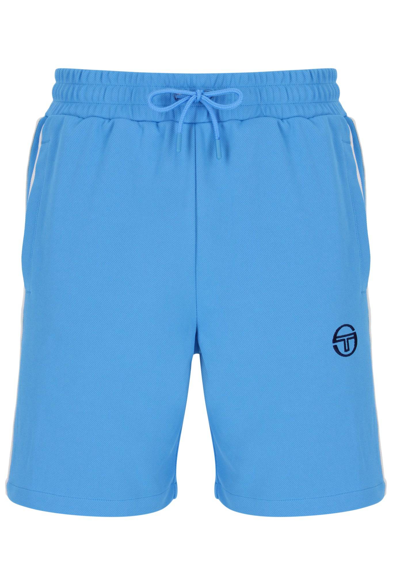 Sergio Tacchini Pietrapertosa Jogger Sweat Short Azure Blue/White - RD1 Clothing