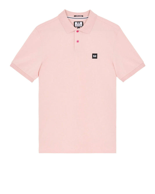 Weekend Offender Caneiros Polo Shirt Pale Blush Pink - RD1 Clothing