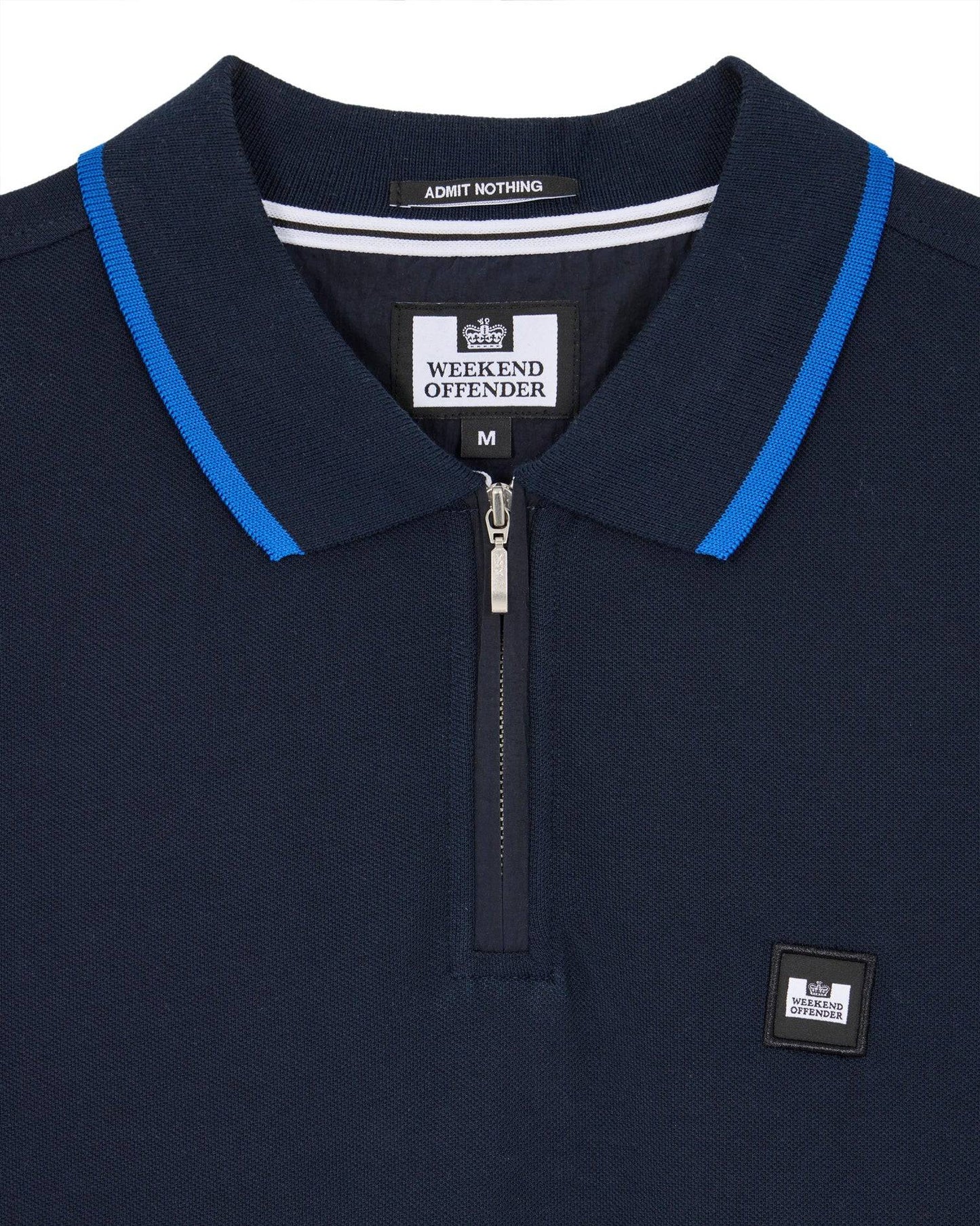 Weekend Offender Monti Polo Shirt Navy/Bluebell - RD1 Clothing