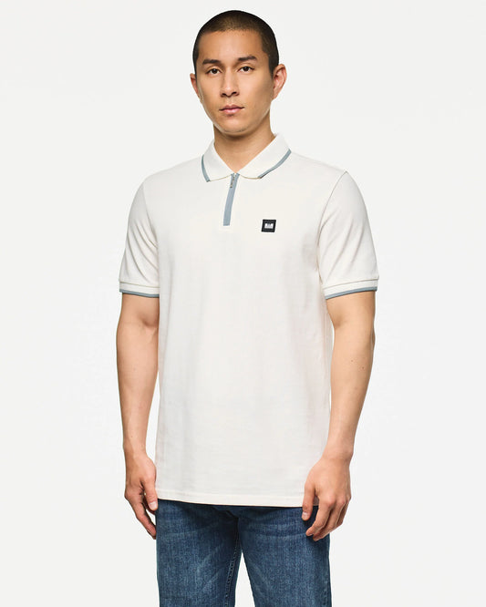 Weekend Offender Monti Polo Shirt Ghost/Porpoise Grey