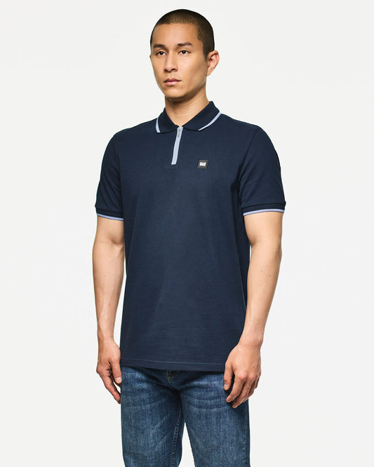 Weekend Offender Monti Polo Shirt Navy/Blue Shadow