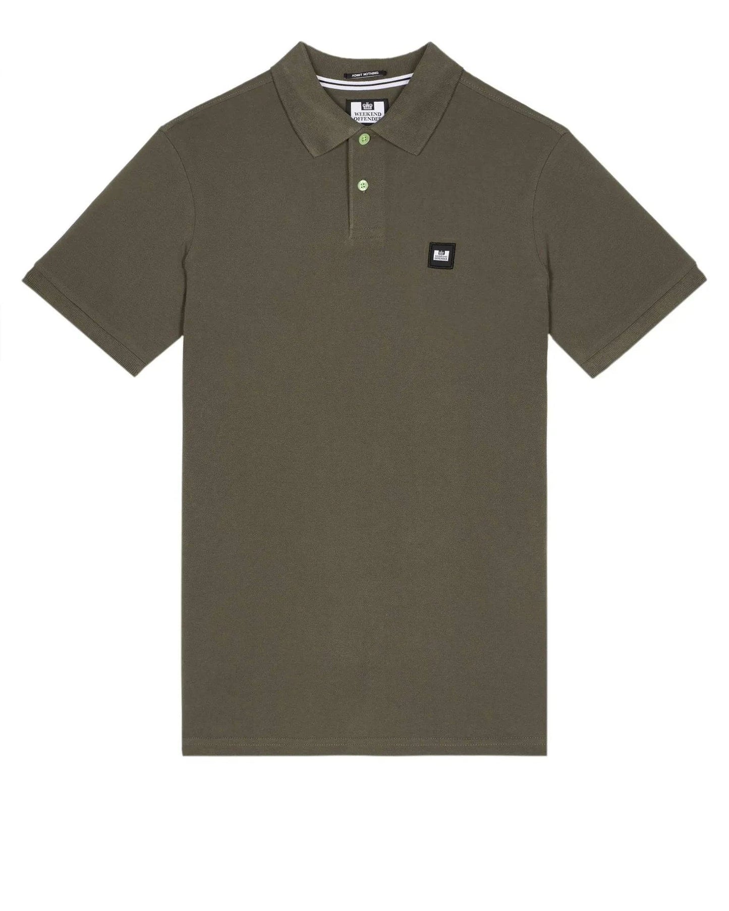 Weekend Offender Caneiros Polo Shirt Castle Green - RD1 Clothing