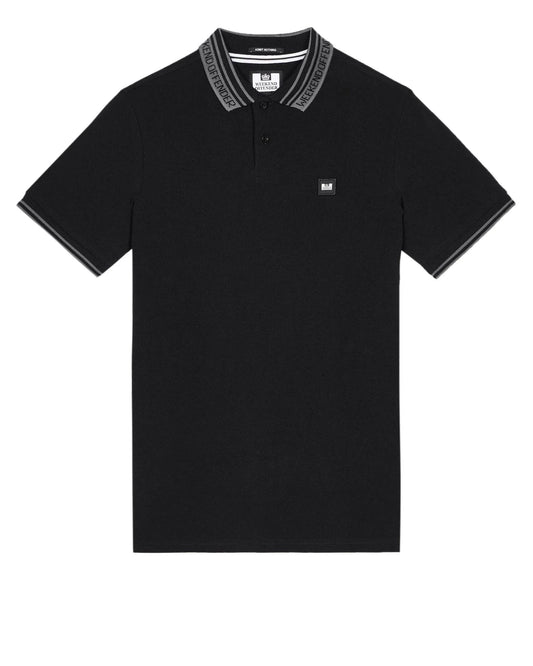 Weekend Offender Comas Polo Shirt Black/Zinc - RD1 Clothing