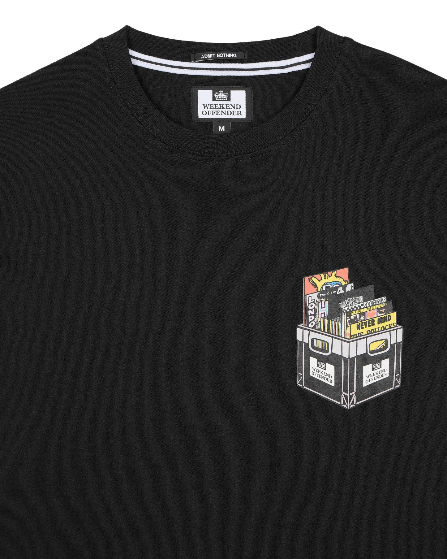Weekend Offender Diggin Graphic T-Shirt Black - RD1 Clothing